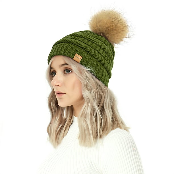 Beechfield Chunky Knit Beanie Hat Pom Warm Winter Woolly Bobble Mens Womens Ski Beechfield Chunky Knit Beanie Hat Pom Warm Winter Woolly Bobble Mens Womens Ski